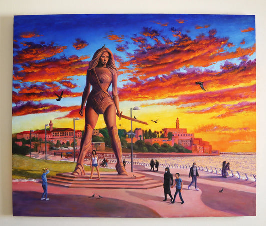 "Wonder Woman in Jaffa"